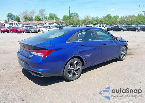 2023 Hyundai Elantra Limited z USA, uszkodzony, nr VIN KMHLP4AG0PU459653